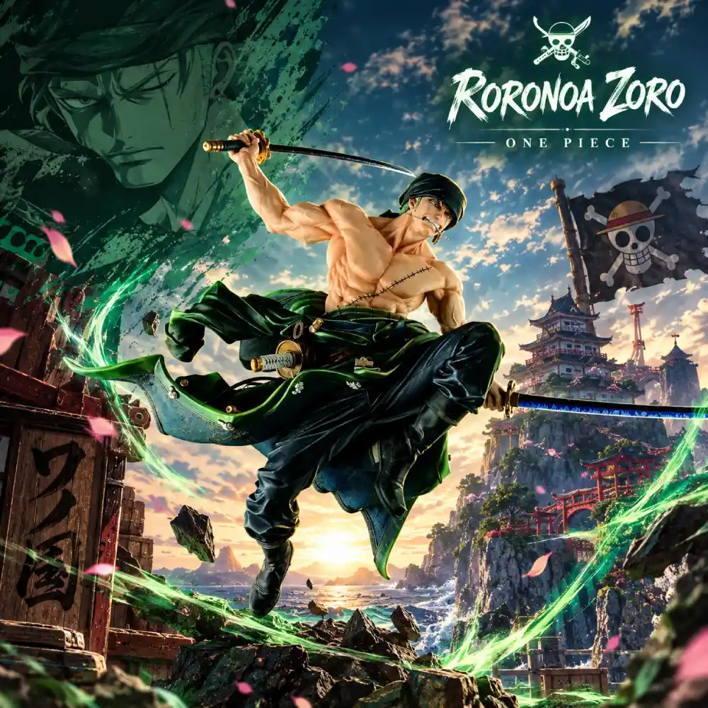 Banpresto Anime Figure BWFC One Piece Zoro anime figure — photo 2