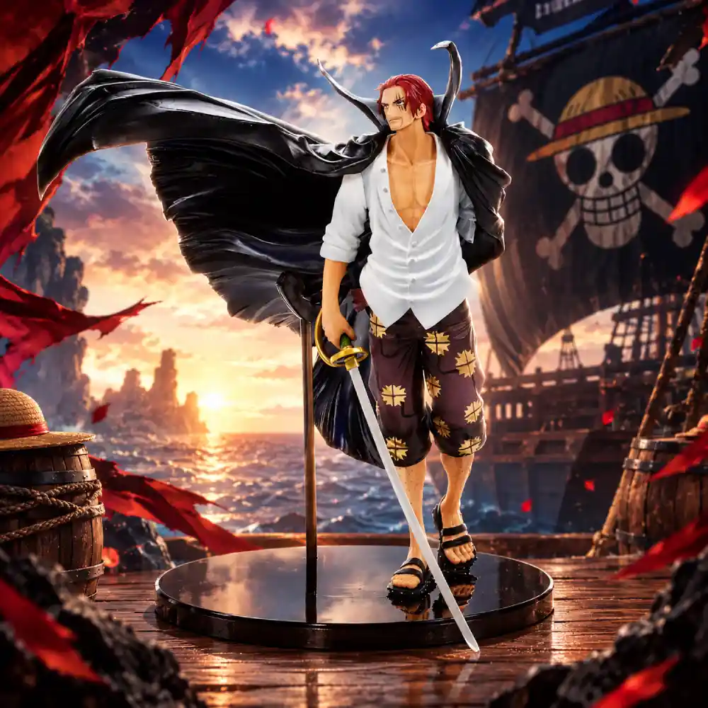 Banpresto Anime Figure BWFC One Piece Shanks anime figure — photo 2