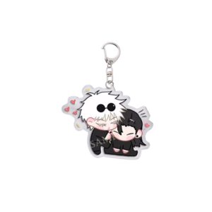 Anime Keychain Jujutsu Kaisen  Gojo Satoru and Geto Suguru – A1