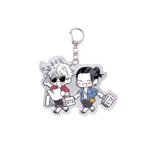 Anime Keychain Jujutsu Kaisen  Gojo Satoru and Geto Suguru – A1