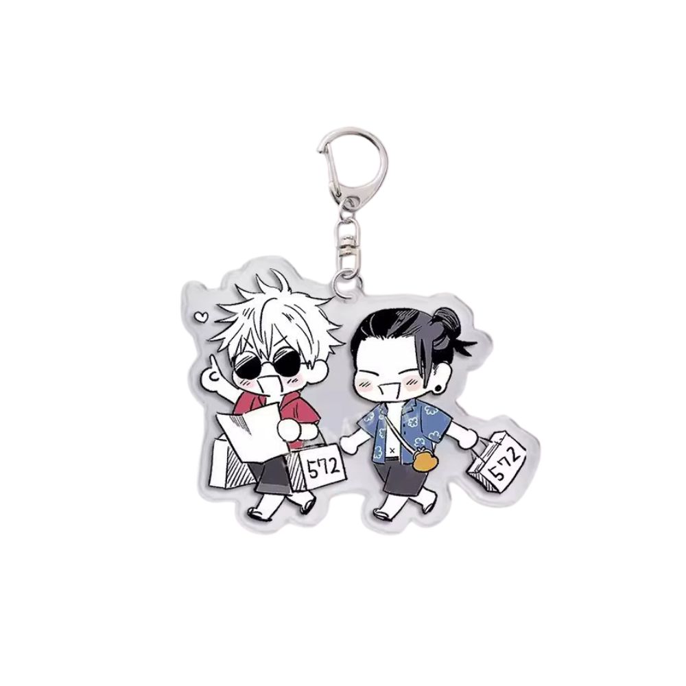 Anime Keychain Jujutsu Kaisen  Gojo Satoru and Geto Suguru