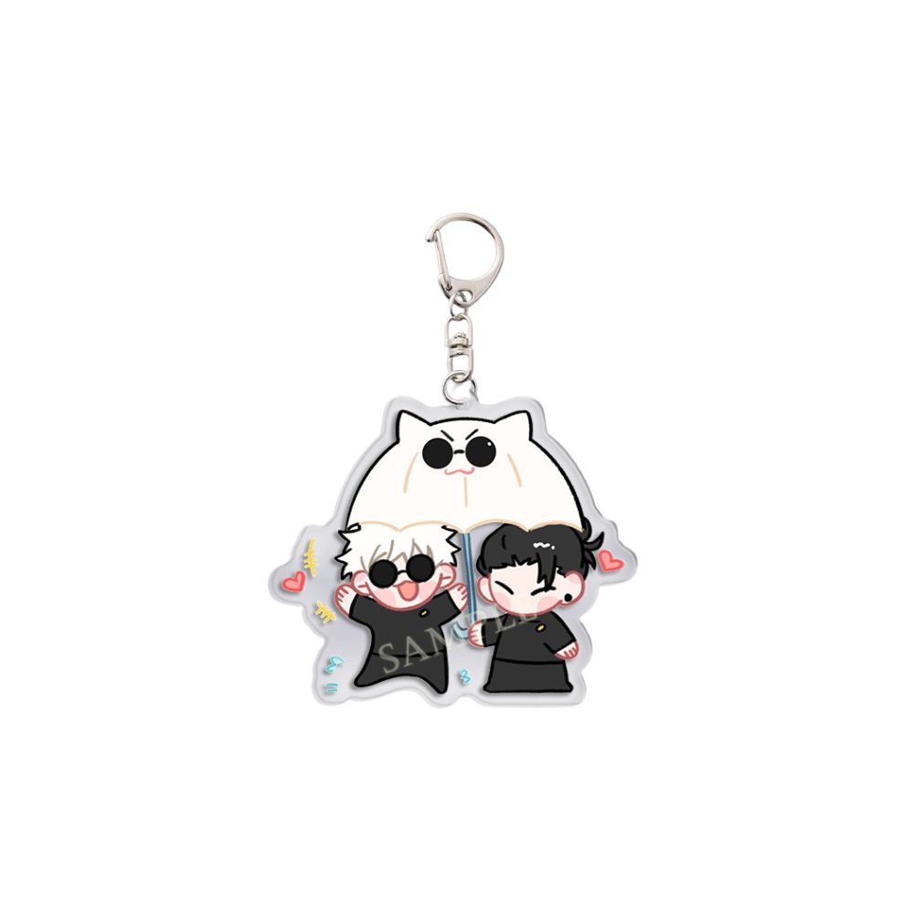 Anime Keychain Jujutsu Kaisen  Gojo Satoru and Geto Suguru