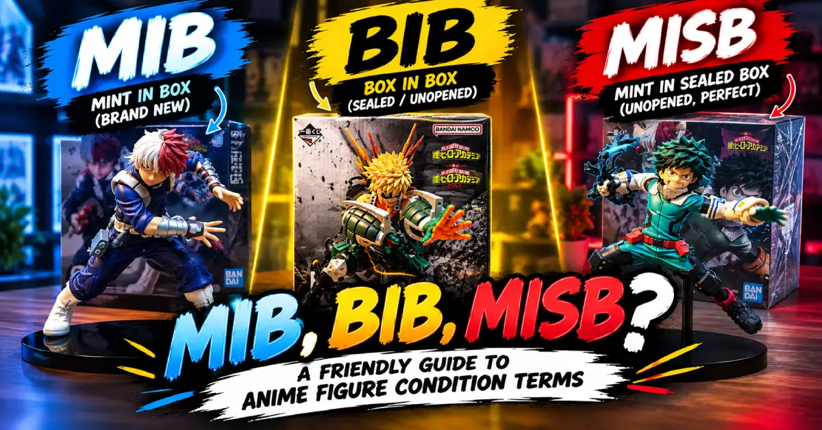 MIB, BIB, MISB? A Friendly Guide to Anime Figure Condition Terms