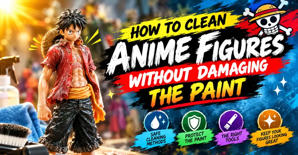 How to Clean Anime Figures Without Damaging the Paint