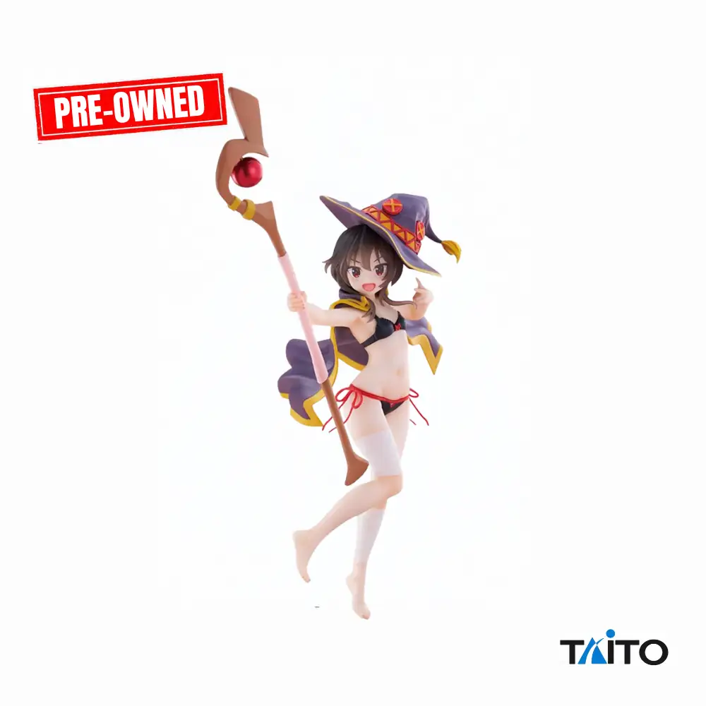 Taito KonoSuba: God's Blessing Megumin Swimsuit Ver. Coreful Figure [Pre-owned]